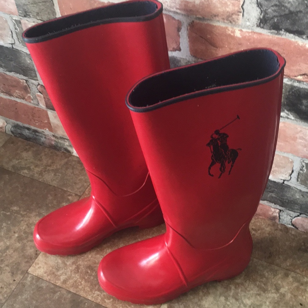 Ralph Lauren Polo Rain Boots